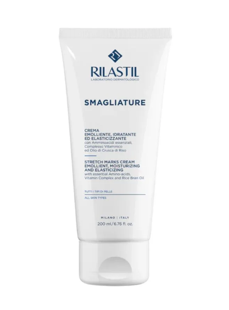 Rilatil Crema Smagliature Nuova Formula Emolliente e Idratante 200 ml